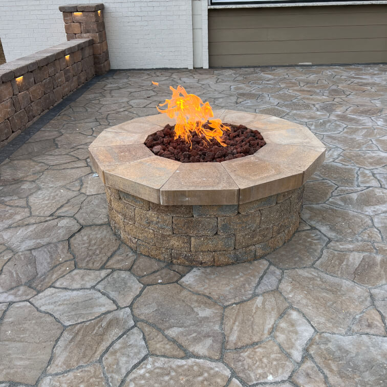 stone fire it on pavers