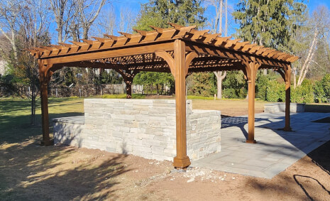 pergola wood 