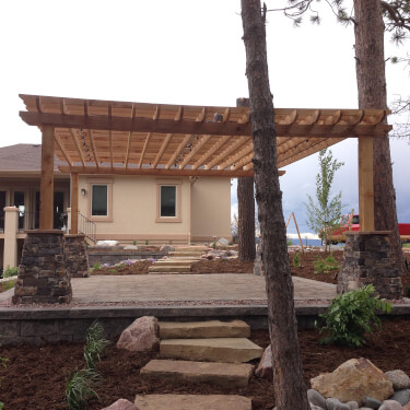 wood pergola colorado